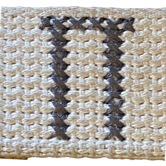 Preston Leather Products Women’s Croquet Themed Belt Size 39 - Picture 10 of 13